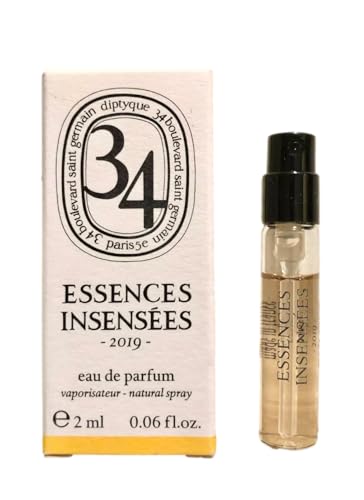 Diptyque 34 Essences Insensees 2019 Perfume .06 oz Travel Size