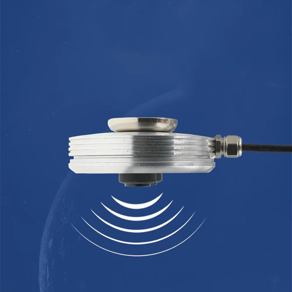Toplionace Controlador de Sensor Ultrasónico Magnético de Nivel de Líquido de Acero Inoxidable, Transmisor Integrado para Medidor de Nivel de Líquido (0-10V, 5.0M)