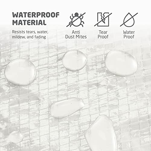 image for ZOBER Christmas Wreath Storage Bag - Water Resistant Fabric Storage Du