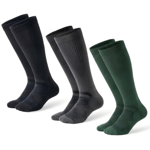 Image of Compression Socks for Women and Men,15-20 mmHg Support(3 Pairs)