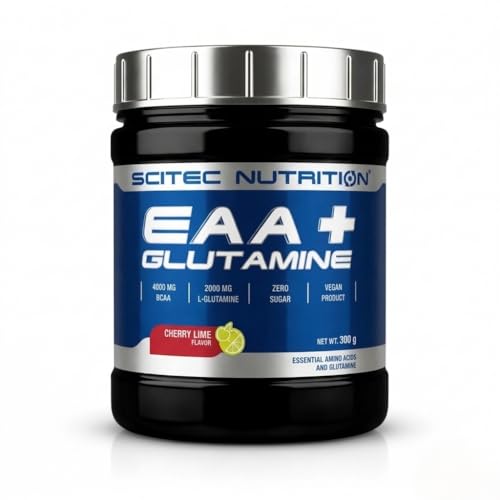 EAA + Glutamine boisson de récupération musculaire en poudre au goût de cerise lime