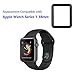 SWARK Front LED Glass Lens Replacement Compatible with Apple Watch Series 1 38mm Sport Version A1802 and (1st Generation) A1553 (No LCD Screen and Touch Digitizer) with Repair Kit