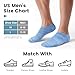 wernies No Show Men Socks, Low Cut Ankle Sock, Men Short Socks Casual Cotton Socks Size 6-10