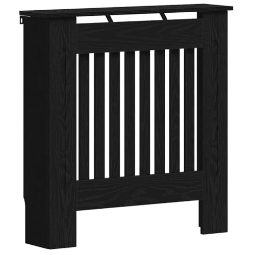 VidaXL Cubierta de Radiador Roble Negro