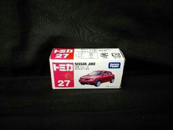 Amazon | 箱ヤケあり トミカ No.27 日産 ジューク 赤箱 ロゴ白字 中国