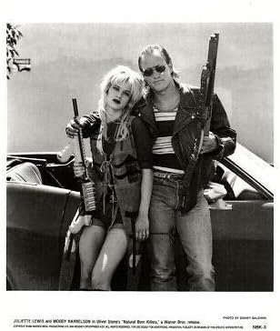 Natural Born Killers Woody Harrelson Juliette Lewis Armas y coche Foto original