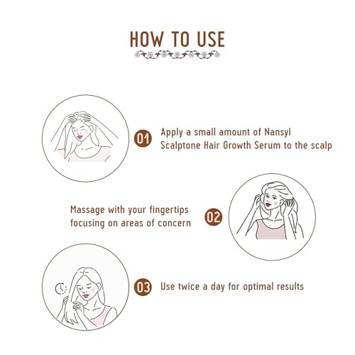 Image of Avimee Herbal Scalptone Hair Growth Serum (Pack of 2) | Scientifically Proven Formula | Enriched with Nansyl & Green Tea Extract | For Hair Growth & Hair Fall Reduction | 10 ml each