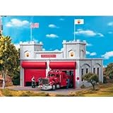 Piko G Scale Model Train Buildings - FIRE Department NO. 6-62242