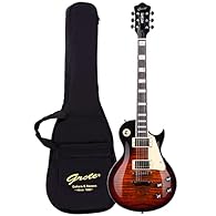 Grote's LP electric guitar is built to last with high-quality materials and craftsmanship, making it an excellent investment for players of all levels. The solid Mahogany body and neck combined with a Rosewood fingerboard produce a warm and rich soun...