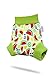 Petit Lulu Überhose (Schlupfüberhose) Größe L (9-13 kg) für Höschenwindeln und Nachtwindeln (Wassermelonen)