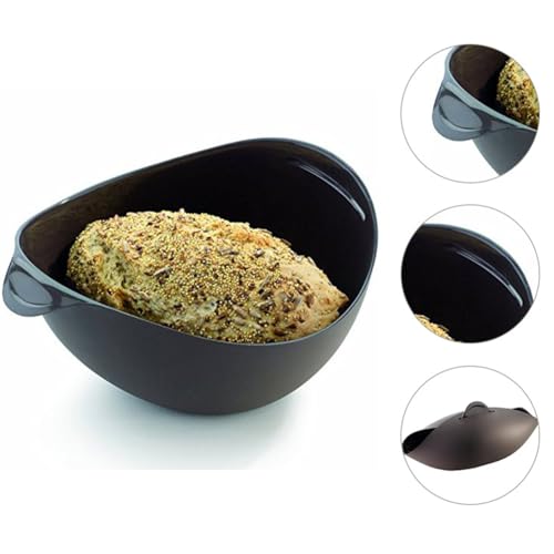 Restynic Silicone Loaf Pan with Steam Circulating Design, Non-Stick Baking Mold for Bread, Baguettes, Quiche & Meatloaf, Space-Saving & Dishwasher Safe - Thumbnail 5