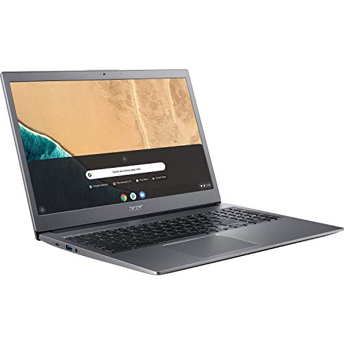 Image of acer Chromebook 715 CB715-1WT CB715-1WT-32JS 15.6 inch Yes Chromebook - Full HD - 1920 x 1080 - Intel Core i3 (8th Gen) i3-8130U Dual-core (2 Core) 2.2GHz - 8GB RAM - 128GB Flash Memory - Steel Gray
