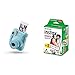 instax Mini 11 Camera, Sky Blue & Mini Instant Film, 2X 10 Blatt (20 Blatt), Weiß