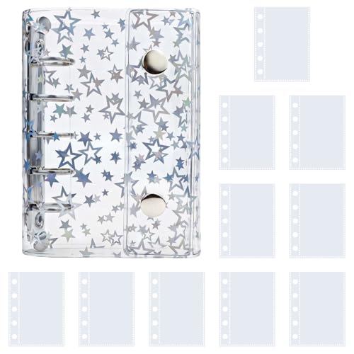 Amazon | シール帳 M5 シール帳 透明 スターケース カードスリーブ10枚