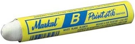 Bowes TT 37592 - Markal White B Paintstik Marker BOWES TT 37592