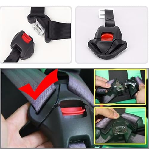 Image of Baby Chair 5pt 5 Point Harness Belt Width 38mm /1.5in | Child Seat, Shoulder Belt Length 44.8in, Adjustable Straps, with Locking Buckle