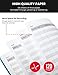 Check Registers for Personal Checkbook,Checkbook Register for Personal or Business, A5 Hardcover Registers Log to Track Payments, Deposits & Finances Transaction Blue