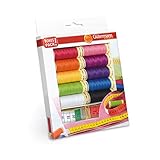 Großen Wert Gütermann Allesnäher Nähfaden-Set (10 Farben/ 100 m + Maßband)