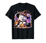 Photo Gallery samoyed in witch dog halloween costume for samoyed dog mom maglietta Photo Gallery samoyed in witch dog halloween costume for samoyed dog mom maglietta