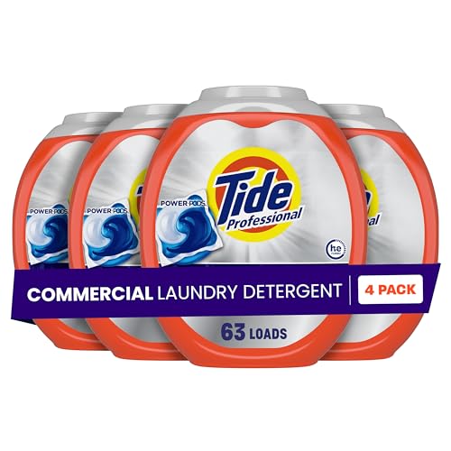 Tide Professional Power PODS Laundry Detergent, 252 Count (63 Cou...
