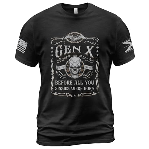 Amazon.com: CHIARA CONTI11 Gen X The Badass Generation Tshirts