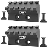 TPO 45 Degree Offset Light/Optic Picatinny Rail Mount fit for Mlock (MK4502-5) 2PCS