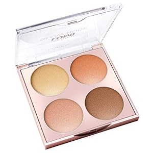 LOreal-Paris-Makeup-True-Match-Lumi-Glow-Nude-Highlighter-Palette-customizable-glow-palette-highlighter-bronzer-and-blush-for-a-natural-illuminated-look-2-universal-shades-Sun-Kissed-026-oz L'Oreal Paris Makeup True Match Lumi Glow Nude Highlighter Palette, customizable glow palette, highlighter, bronzer and blush, for a natural, illuminated look, 2 universal shades, Sun-Kissed, 0.26 oz.