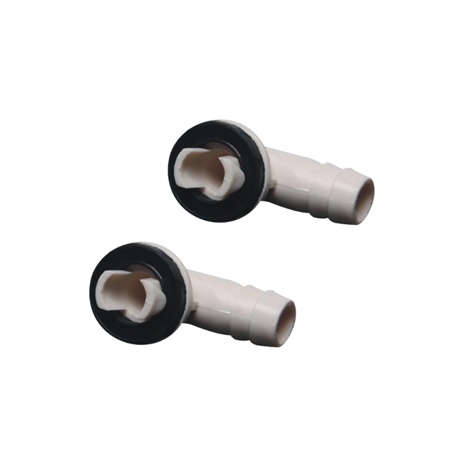 Corelix For E 2Pcs Air Conditioner Drain Outlet Connector Drain Pipe Elbow Universal External Unit Spout(For E)
