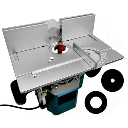 Router Table Insert Plate 2 in 1 Woodworking Bench Flip Board for Electric Routing Trimming Machine
