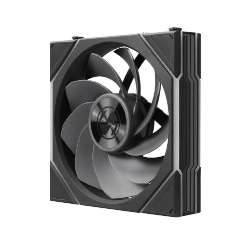 Image of Lian Li UNI Fan TL Flex 120 Reverse Blade ARGB PWM Fan, Black