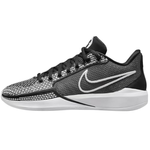 Nike Sabrina 1 (Team) Basketball Shoes (FQ3391-002, Black/Black/White) Size 5