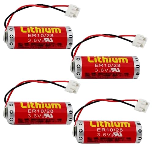 QULONG (4����) ER10280 ER10/28 3.6V 800mAh FX2NC-32BL PLC��[�d�����`�E���d�r�i���v���O�t���j