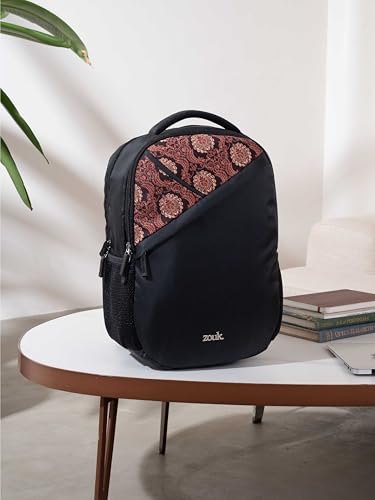 Image of ZOUK Taaran Backpack - Large 2 Compartment Backpack, 18.5L with Spacious Interiors Bags For School, Office, College, Gift For Men & Women