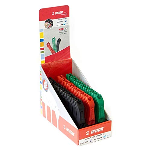 Leviers de pneu Unior rouge lot de 27 paires pour sorties vélo