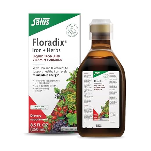 Floradix Iron & Herbs Liquid Supplement