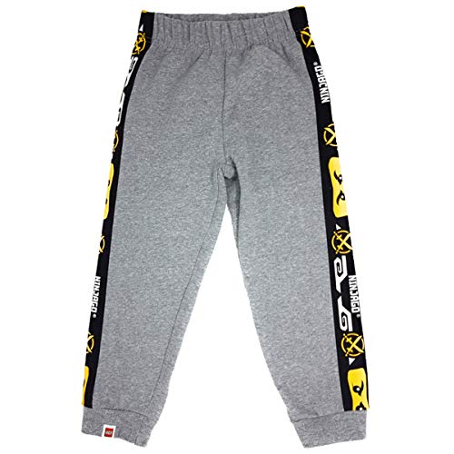 Preisvergleich Produktbild LEGO Ninjago Jungen Hose Sweatpant (Grau, Größe 128)