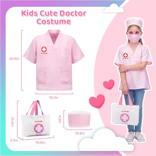 Image of Meland Doctor Kit with Puppy for Kids, Pretend Play Toy Gift for Ages 3-6 | A gift for toddler girls birthday Christmas, Encourages caring role play, builds confidence, stays neatly organized