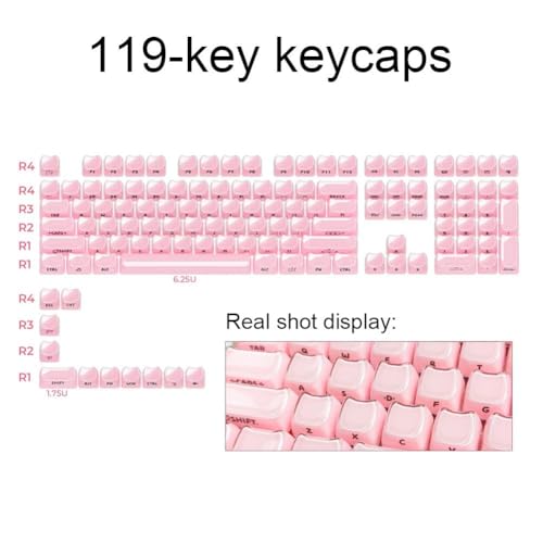 Touches de clavier chat rose : résout les lettres effacées sur MX - 8