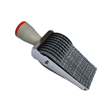 Actopus 9 Digit Roller Stamp Number Alphabet Letter Cover