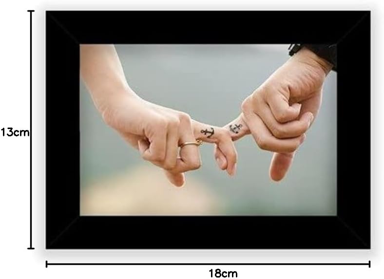 Kit 4 Porta Retrato 10x15 Moldura Premium Fosco