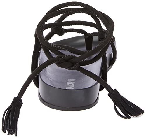 Rasteira Anacapri Sandália Rasteira Anacapri, Feminino, Preto,