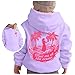 Pink Hoodie For Girls Meet Me At The Ocean Hoodies 2025 Cute Preepy Graphic Sweatshirts Kids Y2K Tops with Pockets Puff Sweatshirt Girl Boy PPP Pullover Top Fall Fashion Clothes