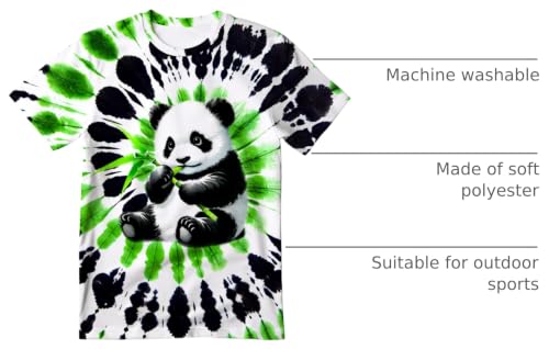 Image of Kids Tie Dye T-Shirt,Children Hippies Senior Tie Dye Tee Tshirt for Boys Girls