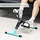 Faltbarer Pedaltrainer, Mini-Arm, Bein unter dem Schreibtisch, Heimtrainer, Fuß, Handrad, tragbar, Schreibwaren, Peddler Maschine, Fahrradtrainer für Männer und Frauen (grün)