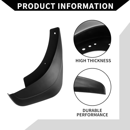 Image of Mud Flap Splash Guard with Mount Accessories for Suzuki SX4 / Front & Rear Side Mud Guards /Durable / 1 Set