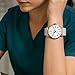 cicininc Nurse Watch for Women, Pink Analog Nursing Watches with 12/24 Hour Military Time,Second Hand