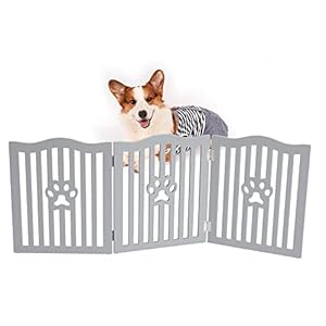 Trimate TPG01GR Grau Holz Hundegitter