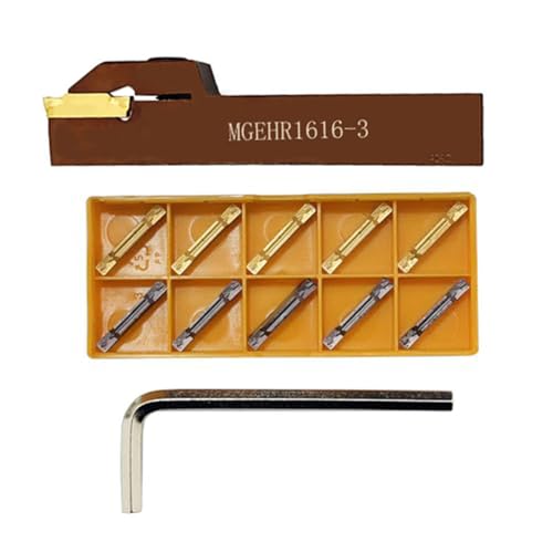 Porte-outil MGEHR1616-3 anti-vibration élimine le broutement sur votre tour