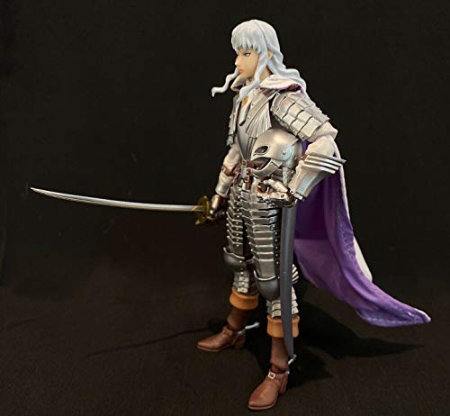 Figlot Two Tone Purple & White Cape For Figma Berserk Griffith (Figure Not Included) #TOP1