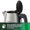 Philips Bouilloire Électrique Bouilleur - 1.7 L, Couvercle à Ressort et Voyant Lumineux, Inox, Socle 360° (HD9350/90) #5